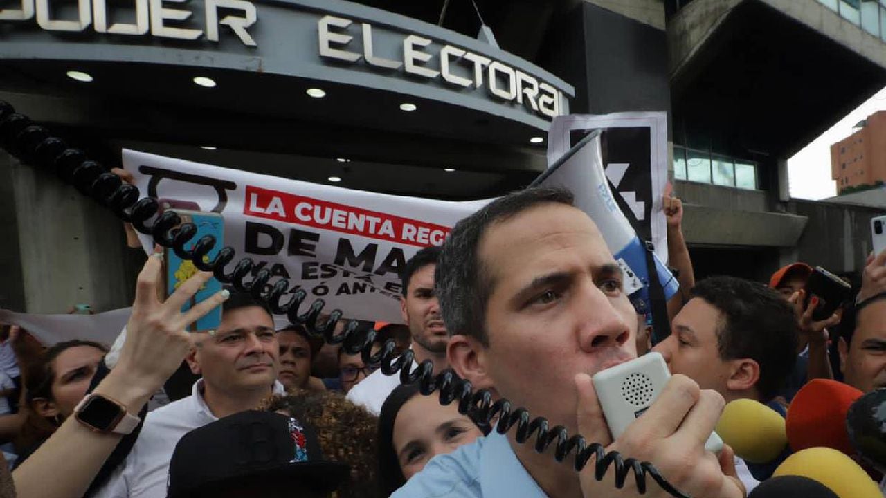 El dirigente opositor hizo un llamado al presidente Nicolás Maduro a definir la convocatoria de las próximas elecciones presidenciales, previstas para el 2024, e incluso adelantarlas.