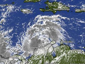 Este es el trayecto de la tormenta tropical Julia.