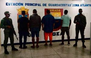 Detenidos tráfico de personas Venezuela