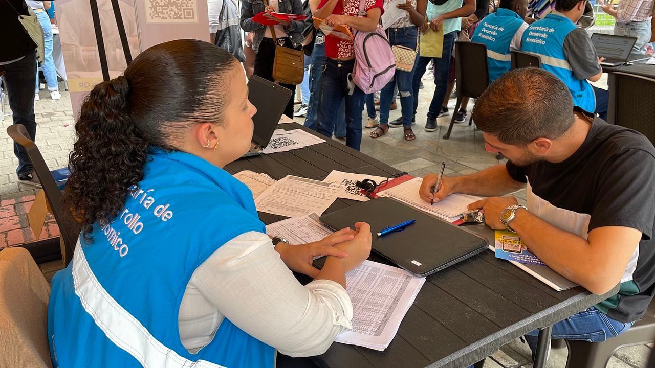 Feria de empleo en Medellín