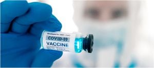 Foto de referencia de vacuna contra covid-19