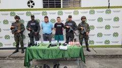 Ejército capturó en el Valle del Cauca a presunto cabecilla de las redes de apoyo del Frente 57 de las disidencias de las Farc.