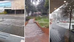 La temporada de más lluvias llegó con fuerza a Bogotá en la última semana, generando granizadas y varias emergencias.