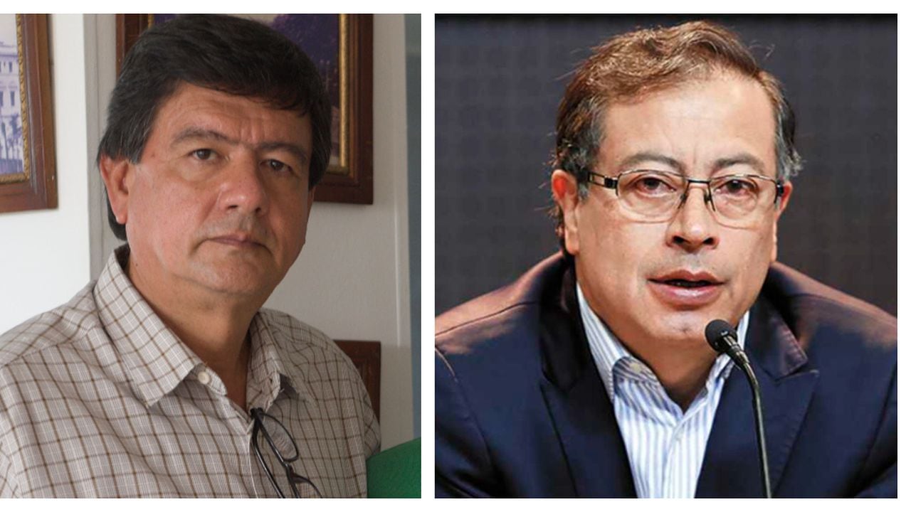 José Alberto Tejada y Gustavo Petro