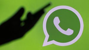 PARIS, FRANCE - MARCH 15: In this photo illustration, the social media application logo, WhatsApp is displayed on the screen of a computer on March 15, 2019 in Paris, France. Social media Facebook, Instagram, Messenger and WhatsApp have been affected by a global outage for nearly 24 hours on March 14, 2019 cutting virtual worlds to nearly 2.3 billion potential users. Facebook has explained the causes of malfunctions that have disrupted its networks in recent days. This failure is due to the "server configuration change" that has caused cascading problems Facebook is excused for the inconvenience caused to users and companies that are dependent on Facebook, Instagram or WhatsApp to run their business.(Photo by Chesnot/Getty Images)