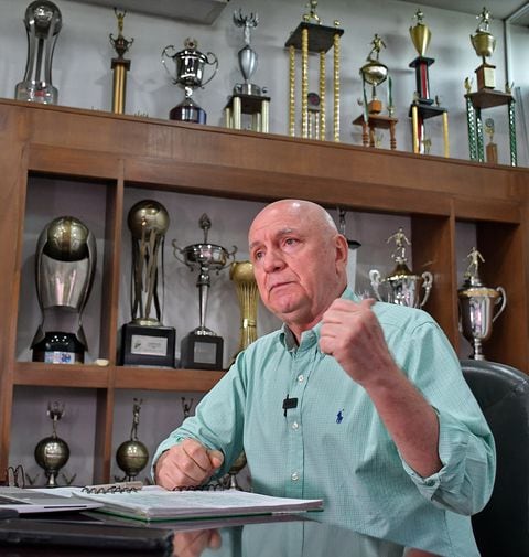Presidente del Deportivo Cali Guido Jaramillo. Fotos Raúl Palacios / El Pais.