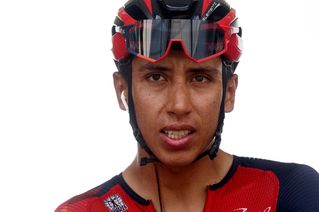 Cycling - Tour de France - Stage 11 - Clermont-Ferrand to Moulins - France - July 12, 2023  Ineos Grenadiers' Egan Bernal ahead of stage 11 REUTERS/Benoit Tessier