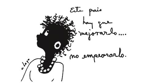 Caricatura de Nieves, 25 de marzo.