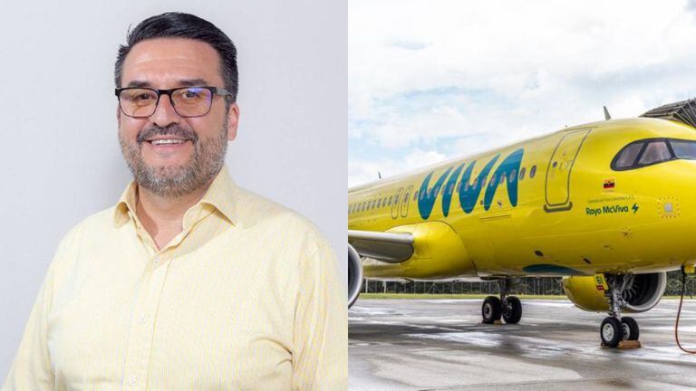 Francisco Lalinde, presidente de Viva Air, defendió la decisión de la aerolinea. Foto: Viva Air.