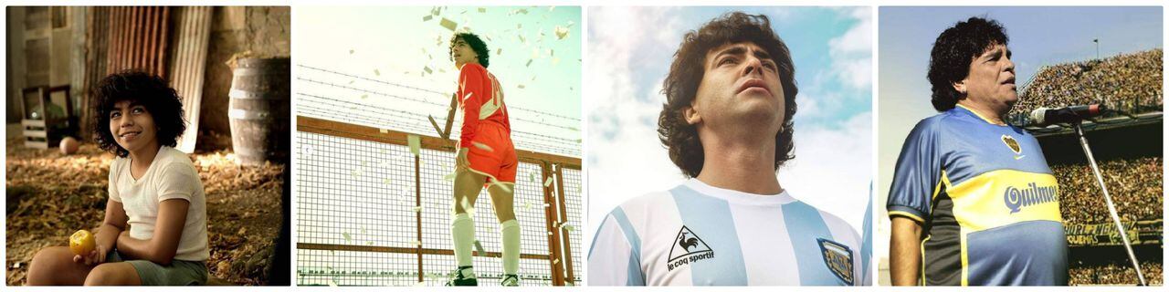 “Maradona, sueño bendito”.