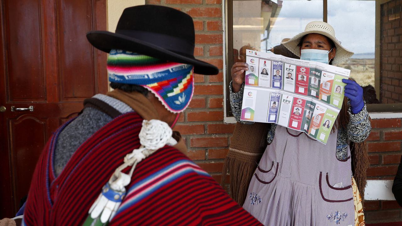 Así transcurren las históricas elecciones presidenciales en Bolivia