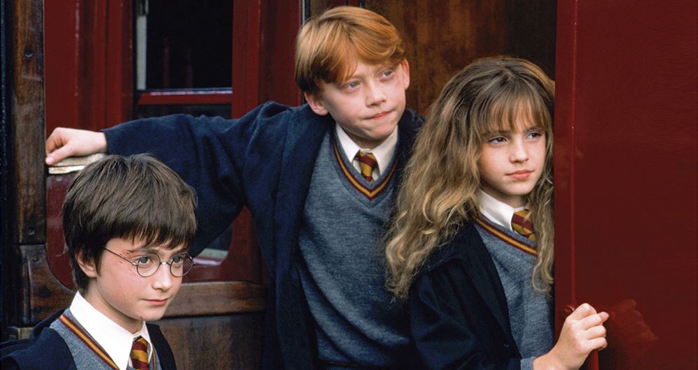 Daniel Radcliffe, Rupert Grint y Emma Watson tenían 11, 11 y 10 años, respectivamente, cuando fueron escogidos para los papeles de Harry Potter, Ron Weasley y Hermione Granger. Más que un trabajo, actuar en la saga, de la que eran fanáticos, fue una diversión.