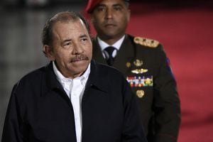 El presidente de Nicaragua defendió a Irán y Corea del Norte. Foto: Getty Images.