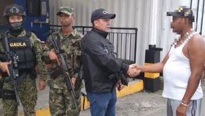 El ciudadano agradeció a las autoridades colombianas por su liberación.
