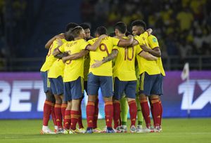 Colombia se quedó en la cuarta posición de la tabla con 17 unidades
