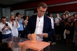Núñez Feijoó acudió a las urna en trascendentales votaciones para España con la esperanza de convertirse en presidente del Gobierno español.