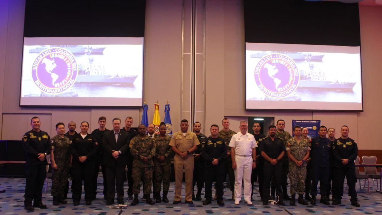 Armada Nacional lidera el primer ejercicio de operaciones cibernéticas en un entorno naval; así fue el encuentro internacional