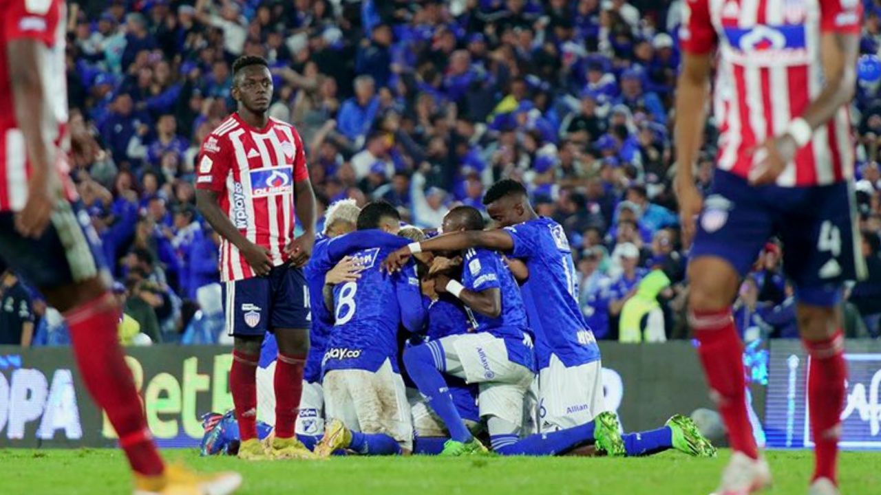 Ruiz y Silva anotaron para los azules en la final de Copa Betplay 2022.