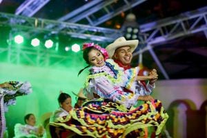 Festival folclórico colombiano