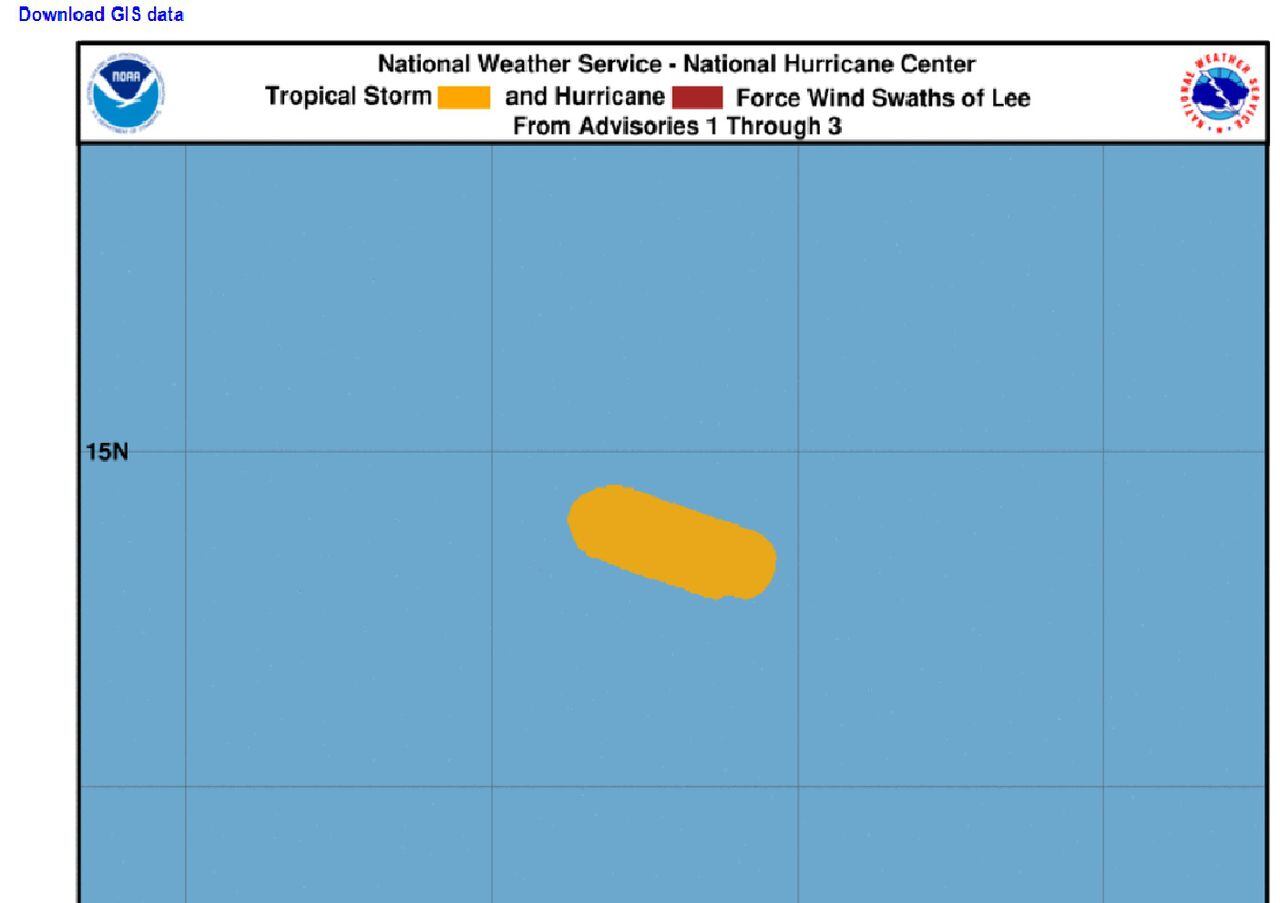 Los pronósticos preliminares no indican que tocará tierra, aunque el NHC advirtió que “es muy pronto para determinar exactamente qué tan cerca pasará este sistema de las Islas de Sotavento”.