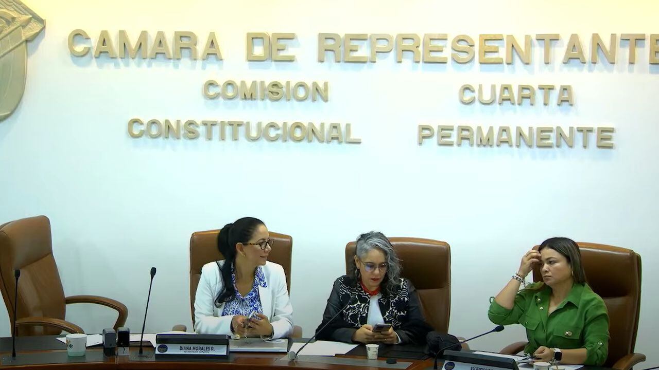 Comisión para la equidad de la mujer en la Cámara de Representantes.