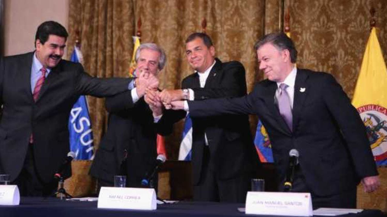 Los siete acuerdos entre Colombia y Venezuela