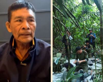 Narciso Mucutuy, abuelos de los niños recatados en la selva, habló en Semana y narró detalles desconocidos de la odisea que vivieron los pequeños durante 40 días y sus dramáticas jornadas. Destacó el liderazgo de Lesly, cómo alimentó a la bebé y lo que contaron los menores cuando lo vieron.