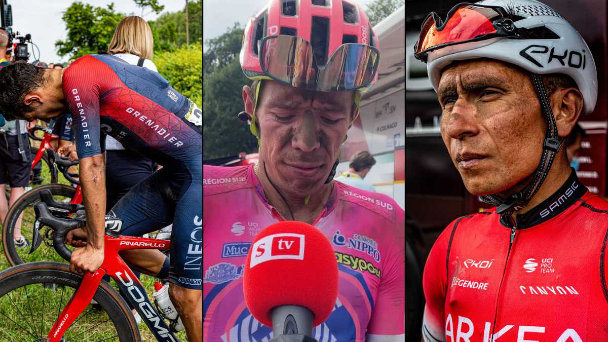 Los tres colombianos tuvieron grandes actuaciones tras la etapa 5 del Tour de Francia.