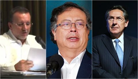 Alias Macaco, Gustavo Petro y Néstor Humberto Martínez