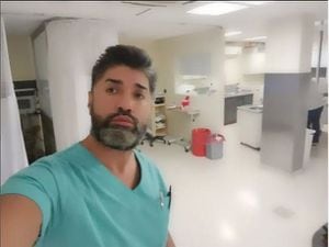 Ricardo Daniel Yolan es un enfermero de 46 años, que atiende a niños con cáncer en Argentina.