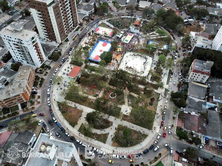 Barranquilla cuenta con 268 parques en funcionamiento.