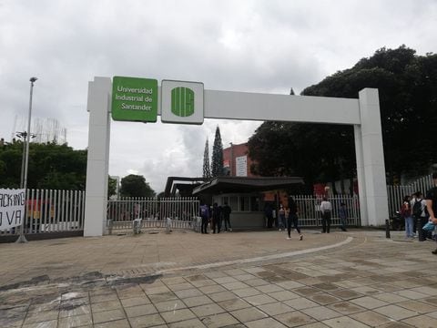 Los alrededores de la Universidad Industrial de Santander ha sido escenario de protesta en varias oportunidades.