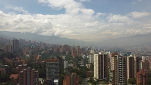 Panorámica de Medellín El Poblado