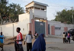 Esta es la sede de Médicos sin Fronteras en la que se registró el ataque en Somalia.