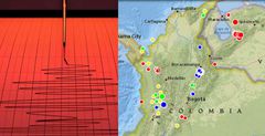 Colombia es un país propenso a tener varios sismos al día.