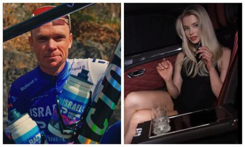 Chris Froome y una parodia que lo hizo viral en las redes sociales