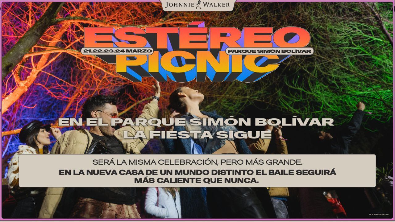 El Festival Estéreo Picnic 2024 ahora se realizará en el Parque Simón Bolivar.