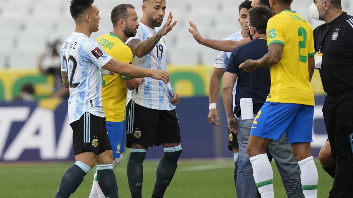 En video | Así fue el tensionante momento en el que se suspende el partido  entre Brasil y Argentina