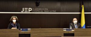Audiencia Imputación de Cargos de la JEP a las FARC caso 01