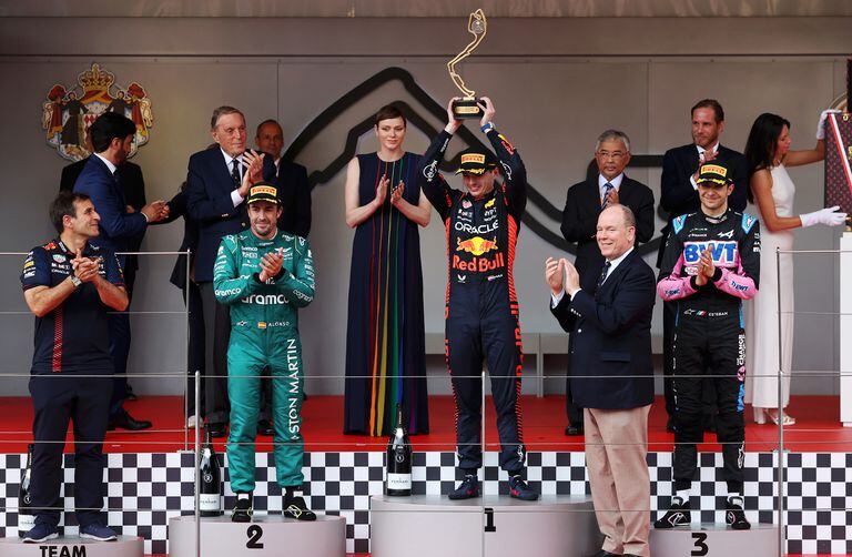 Max Verstappen ganó el GP de Mónaco de Fórmula 1.