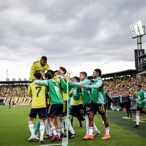 Colombia juega su último partido del hexagonal final ante Venezuela por el Sudamericano Sub-20. Foto: Conmebol.