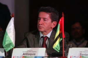 Luis Pérez, gobernador de Antioquia.