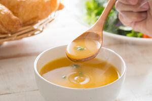 sopa de calabaza para el desayuno