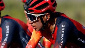 Egan Bernal está corriendo la Vuelta a San Juan 2023