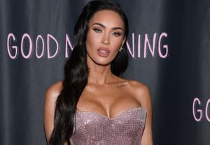 WEST HOLLYWOOD, CALIFORNIA - MAY 12: Megan Fox attends the World Premiere of "Good Mourning" at The London West Hollywood at Beverly Hills on May 12, 2022 in West Hollywood, California. (Photo by Kevork Djansezian/Getty Images)