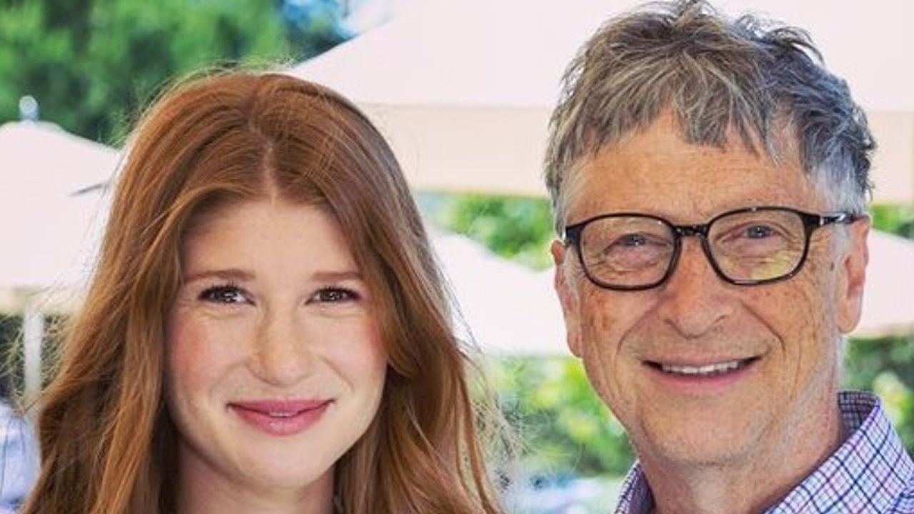 Bill Gates y su hija
