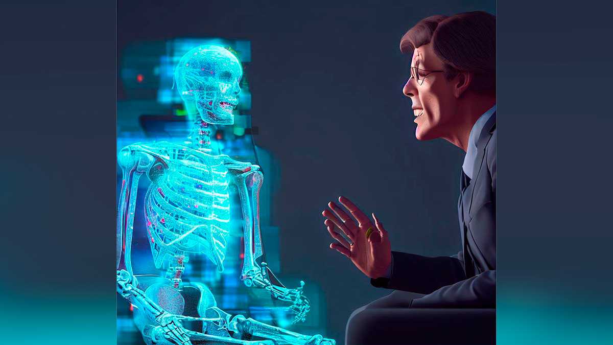 Una inteligencia artificial les permite a las personas tener una última conversación con alguien que falleció.