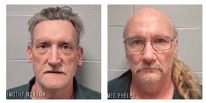 “Timothy Norton y James Phelps fueron sentenciados a cadena perpetua en el condado de Dallas, Missouri, por el asesinato en primer grado de la joven Cassidy Rainwater, de 33 años