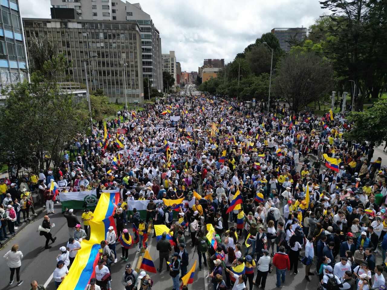 Marchas, protestas contra políticas del gobierno de Gustavo Petro.
Bogotá Junio 20 de 2023.
Foto:Oscar González-Revista Semana.