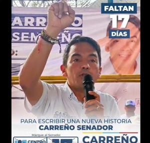 Corte cita a indagatoria al congresista José Vicente Carreño por nexos con paramilitares.